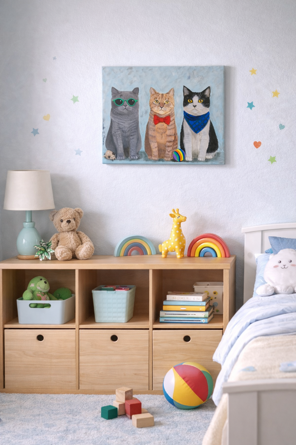 Catitude | Original Acrylic Painting