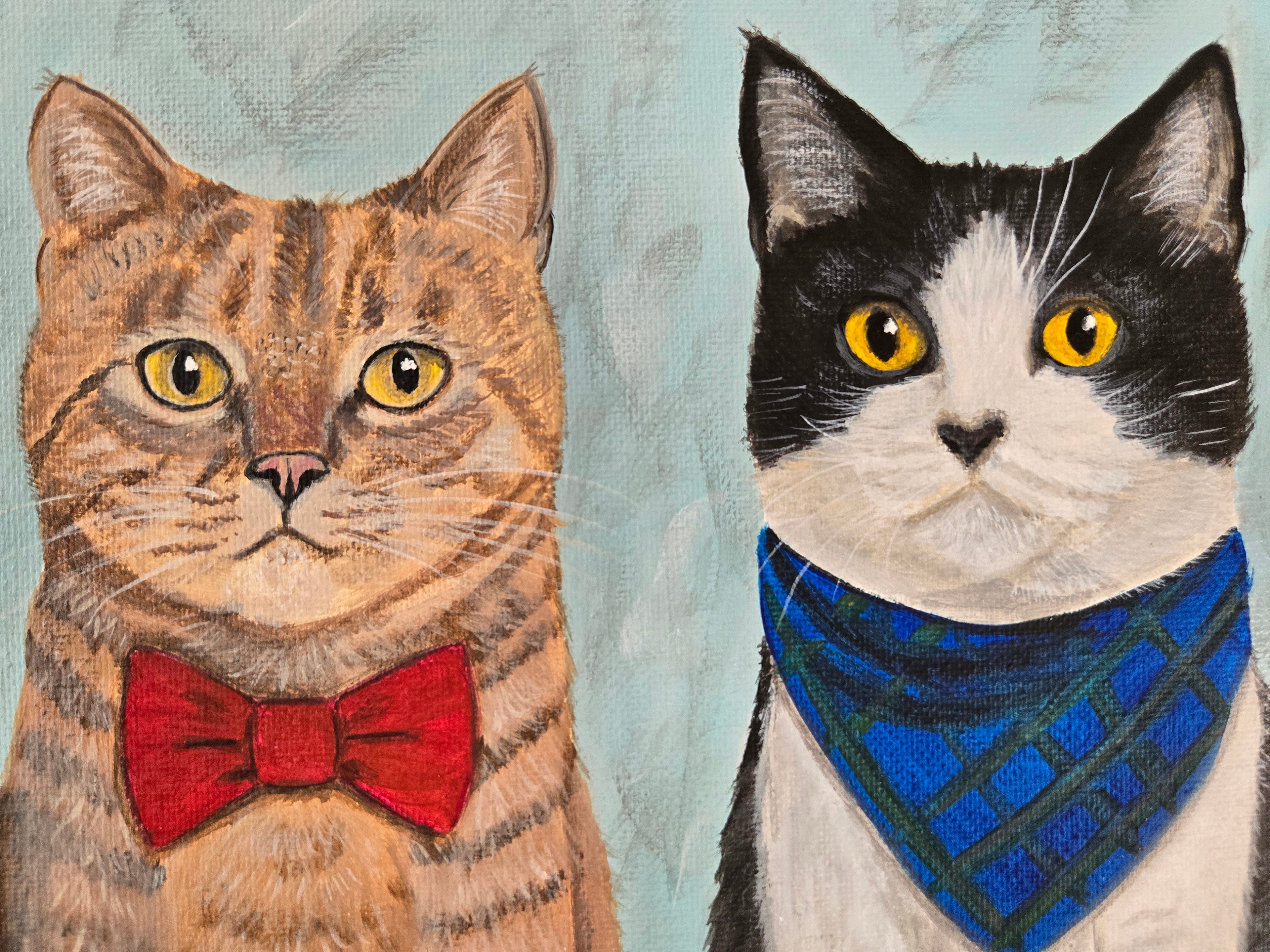 Catitude | Original Acrylic Painting